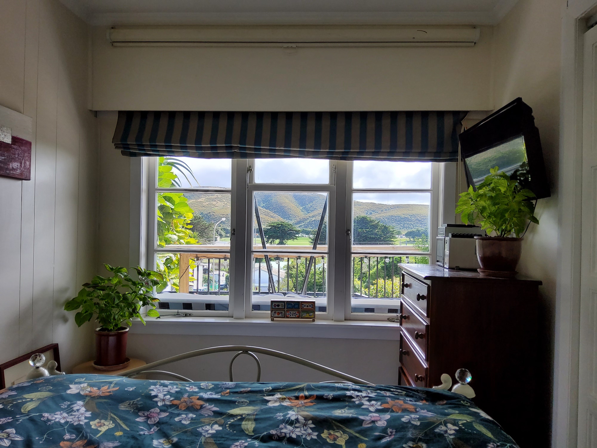 looking out front bedroom